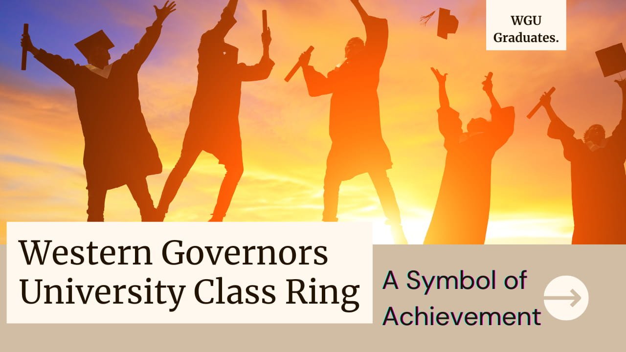 western governors university class ring
