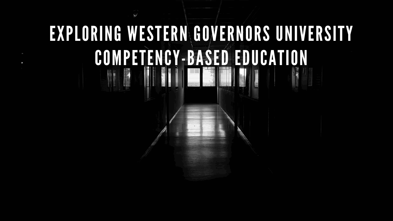 western governors university competency based education