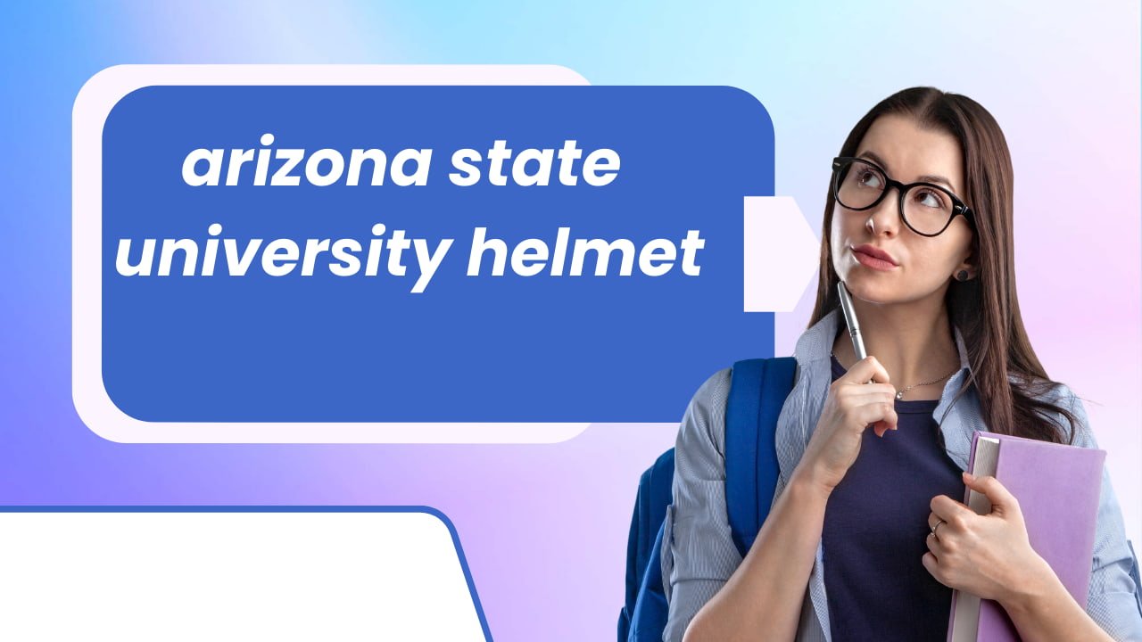 arizona state university helmet