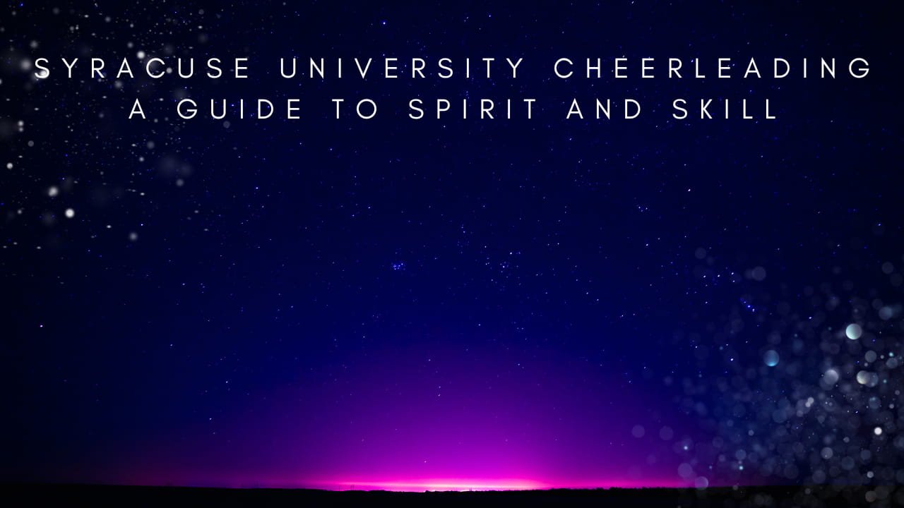 syracuse university cheerleading