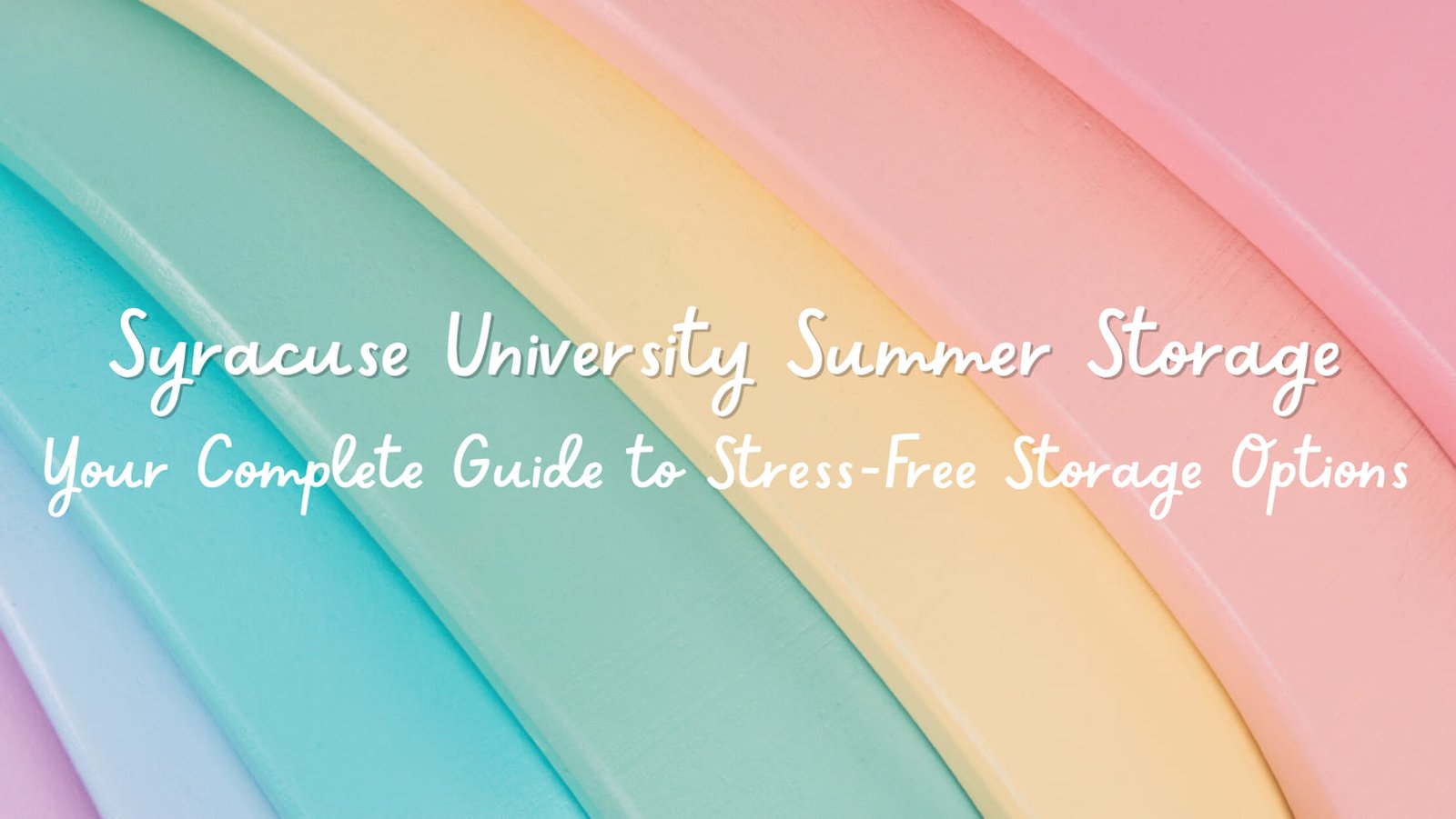 Syracuse University Summer Storage: Your Complete Guide to Stress-Free Storage Options