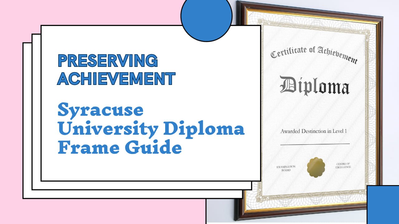 syracuse university diploma frame